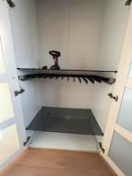 Broekenrek voor in ikea klerenkast (uitschuifbaar), Zo goed als nieuw, Minder dan 100 cm, 25 tot 50 cm, 50 tot 100 cm