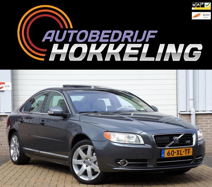 Volvo S80 4.4 V8 AWD Summum 316pk; Xenon+Schuifdak+18"=Org N, Auto's, Volvo, Bedrijf, Te koop, S80, 4x4, ABS, Airbags, Airconditioning