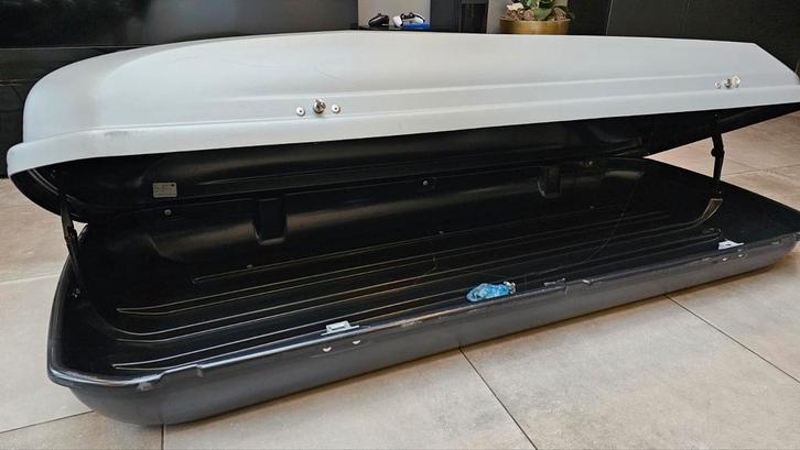 Hapro Roady silver dakkoffer 420 liter, Auto diversen, Dakkoffers, Zo goed als nieuw, Ophalen