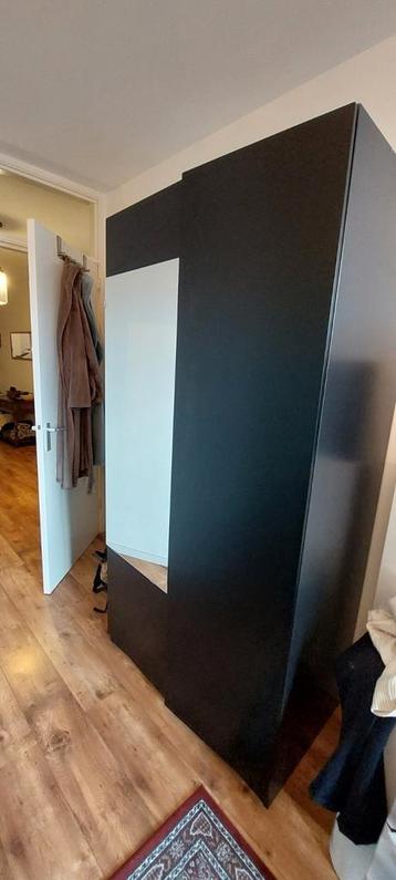 Ikea PAX kledingkast met spiegel 100x201x60cm - afbeelding 5