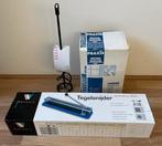 Tegelsnijder Genesis + Tegellijm Praxis + Mortelmixer, Ophalen, Gebruikt, Overige typen, Minder dan 20 cm