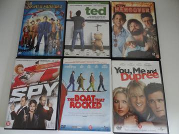 Diverse comedy DVD's beschikbaar voor biedingen