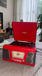 Coca-Cola Edition Retro Turntable & Radio, Audio, Tv en Foto, Ophalen of Verzenden, Zo goed als nieuw, Overige merken