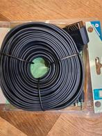 Video VL6720 Scart Naar S-VHS 4 Pin Audio 3.5mm 20m Kabel, Ophalen of Verzenden, Nieuw, 10 meter of meer, Scartkabel