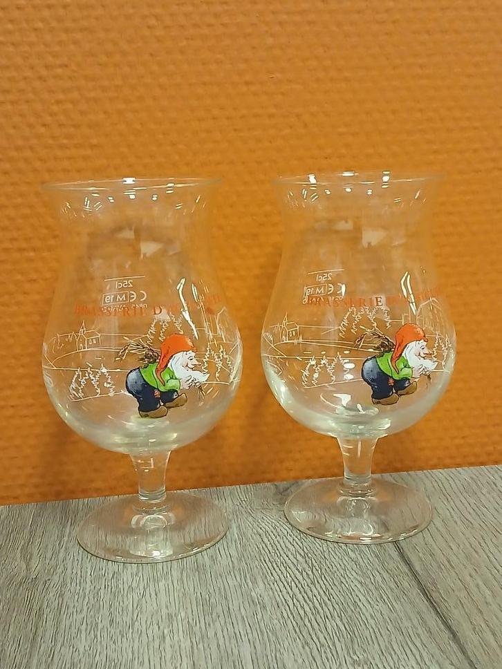la chouffe, Verzamelen, Biermerken, Gebruikt, Glas of Glazen, Overige merken, Ophalen of Verzenden
