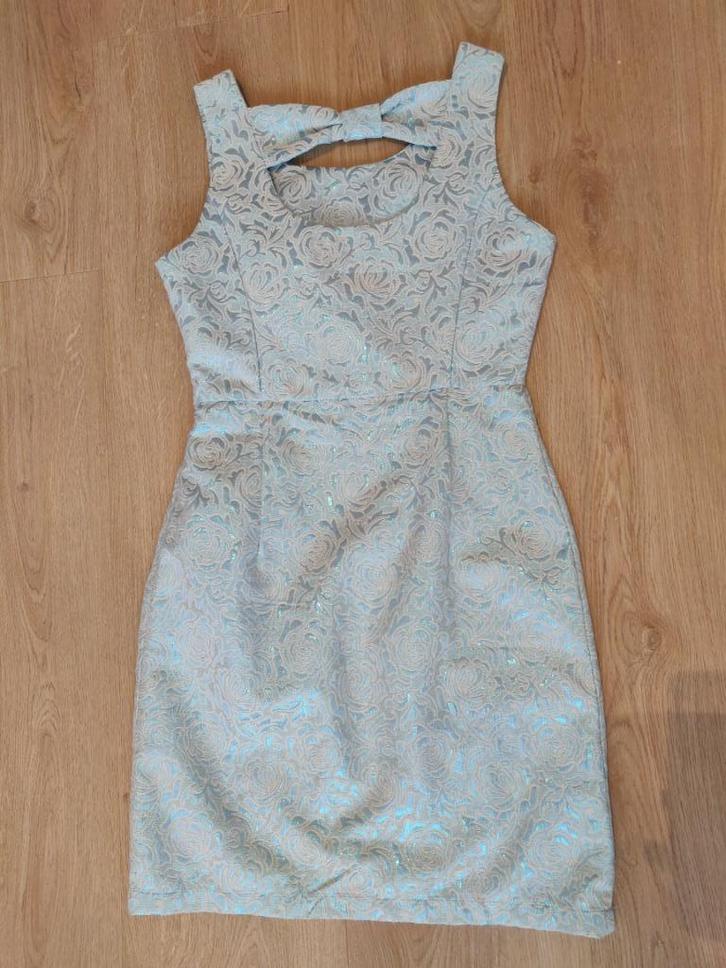 ZGAN: Chique jurkje Yumi maat 38, Kleding | Dames, Jurken, Zo goed als nieuw, Maat 38/40 (M), Zwart, Boven de knie, Ophalen of Verzenden