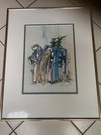 aquarel Harrie Schreinemachers 1946- 2003, Ophalen of Verzenden