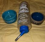 Large Hamster Drinkfles 600ml en Hamster Voerbakjes zgan, Dieren en Toebehoren, Ophalen of Verzenden, Zo goed als nieuw, Voerbakje