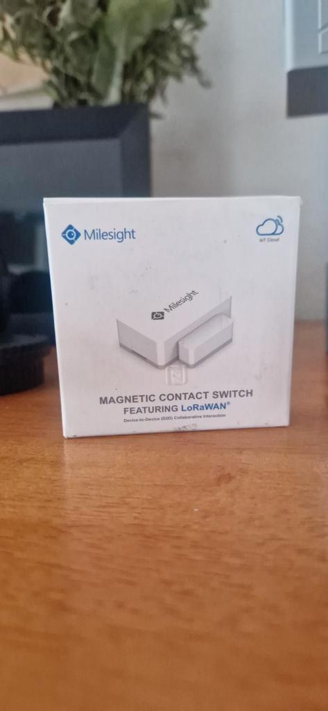Milesight Magnetic Contact Switch (LoRaWAN) Nieuw in doos, Doe-het-zelf en Verbouw, Elektra en Kabels, Nieuw, Ophalen of Verzenden
