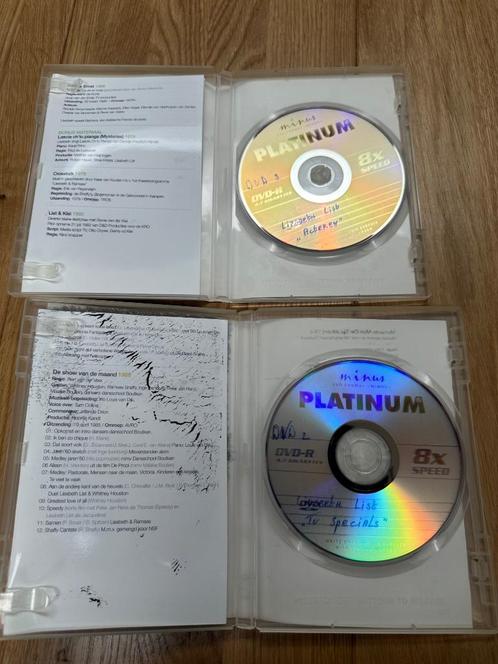 Liesbeth List DVD's - Zelf gebrand, Cd's en Dvd's, Dvd's | Muziek en Concerten, Gebruikt, Alle leeftijden, Ophalen