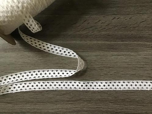 Nr 313 ) AANBIEDING Prachtig oud katoen Wit KANT 10 m 5,50, Hobby en Vrije tijd, Naaien en Fournituren, Nieuw, Kant, Verzenden