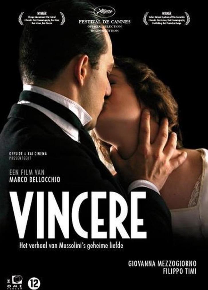 DVD VINCERE MUSSOLINI'S GEHEIME LIEFDE MARCO BELLOCCHIO, Cd's en Dvd's, Dvd's | Filmhuis, Zo goed als nieuw, Overige gebieden