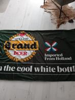 Brand bier export Amerikaanse vlag, Verzamelen, Biermerken, Ophalen of Verzenden, Zo goed als nieuw, Reclamebord, Plaat of Schild
