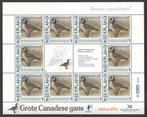 Postzegels Vogels in Nederland: Grote Canadese Gans, Ophalen of Verzenden, Na 1940, Postfris