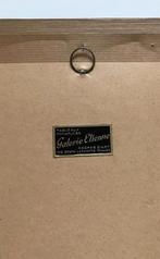 Ingelijste gravure van La Mode Illustrée, Antiek en Kunst, Ophalen of Verzenden