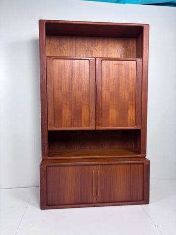 Vintage kast wandkast teak design deens beschikbaar voor biedingen
