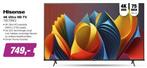 Hisense 75E79NQ.  75-inch QLED, QLED, Nieuw, Service@kemcovoordeelshop.nl, 60 tot 80 cm