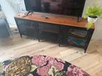 Tv meubel ikea FIALLBO, Ophalen, 100 tot 150 cm, Zo goed als nieuw, Metaal