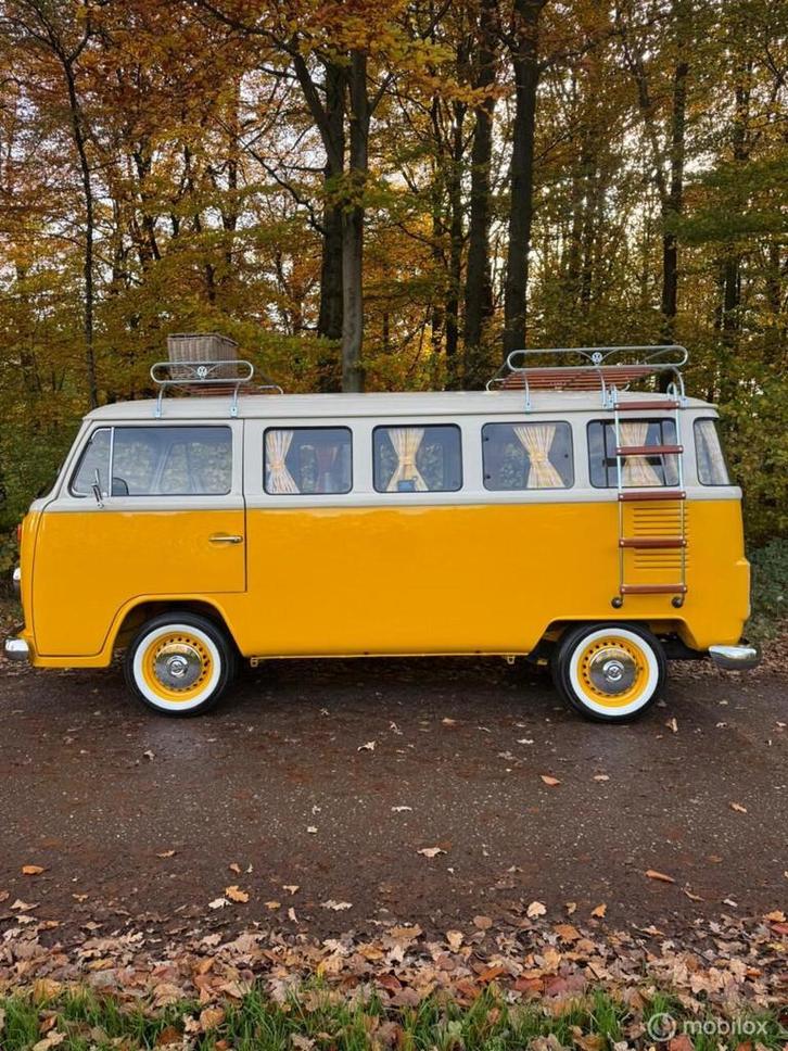 Gerestaureerde Volkswagen T2 camper, Auto's, Oldtimers, Bedrijf, Te koop, Volkswagen, Overige brandstoffen, Overige carrosserieën