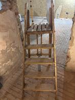 Brocante houten trap, Ophalen