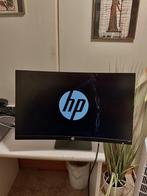 HP X27qc Curved Gaming Monitor, Computers en Software, Monitoren, Hp, In hoogte verstelbaar, VA, DisplayPort