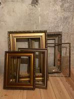 Antieke Schilderijlijsten Set 50,-, Huis en Inrichting, Woonaccessoires | Lijsten, Ophalen, Gebruikt, Hout, Minder dan 50 cm