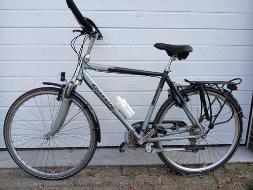 Herenfiets, Fietsen en Brommers, Fietsen | Heren | Sportfietsen en Toerfietsen, Gebruikt, Overige merken, Minder dan 10 versnellingen