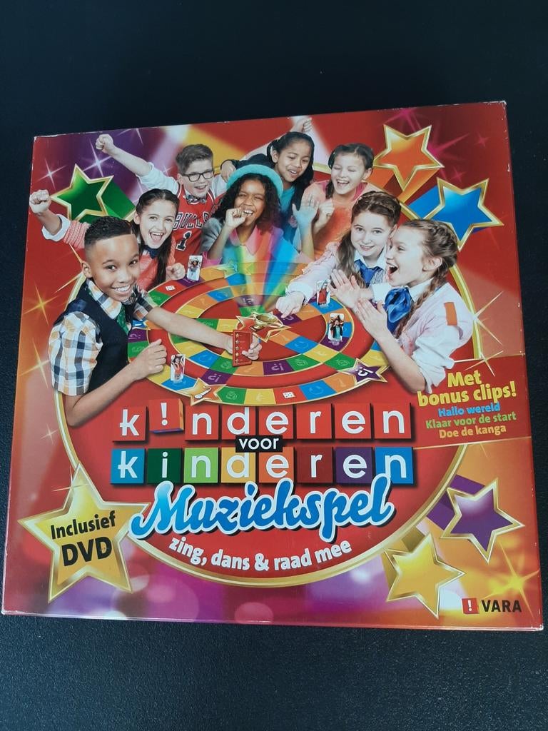 Kinderen voor kinderen muziekspel met dvd "als nieuw", Ophalen of Verzenden