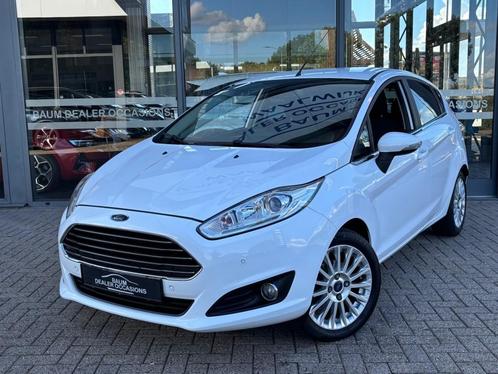 Ford FIESTA 1.0 ECOB. TITANIUM NAVI AIRCO/ECC PDC LMV, Auto's, Ford, Fiësta, ABS, Airbags, Bluetooth, Boordcomputer, Centrale vergrendeling