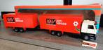 Scania bloemenwagen met wipkar [Tekno], Ophalen of Verzenden, Nieuw, Bus of Vrachtwagen, Tekno