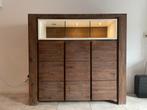 Mooi massief dressoir met ingebouwde spotjes, Huis en Inrichting, Kasten | Dressoirs, Ophalen, Zo goed als nieuw, 25 tot 50 cm