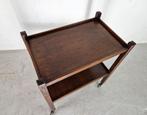 Vintage Trolley Donker Hout, 1960s, Ophalen, Huis en Inrichting