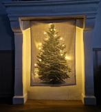 Groot Kerstboom Wandkleed met Verlichting  & Hangstok, Diversen, Kerst, Ophalen of Verzenden