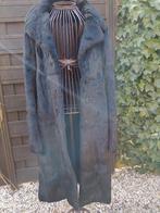 Bont mantel, Kleding | Dames, Jassen | Winter, Ophalen of Verzenden, Zo goed als nieuw, Maat 42/44 (L), Zwart