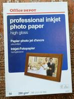 Fotopapier Inktjet Glossy in prokwaliteit. Nu super goedkoop, Ophalen of Verzenden, Nieuw