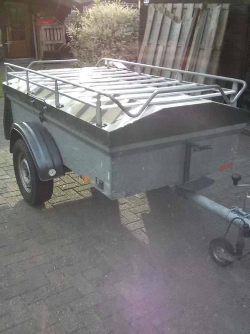 Saris dichte bagagewagen 210x112,5 cm, Auto diversen, Aanhangers en Bagagewagens, Ophalen