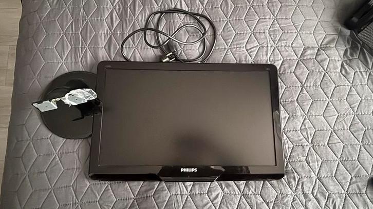 Philips 22 inch monitor + monitor & laptop steun, Computers en Software, Monitoren, Gebruikt, 60 Hz of minder, HDMI, Gaming, LED