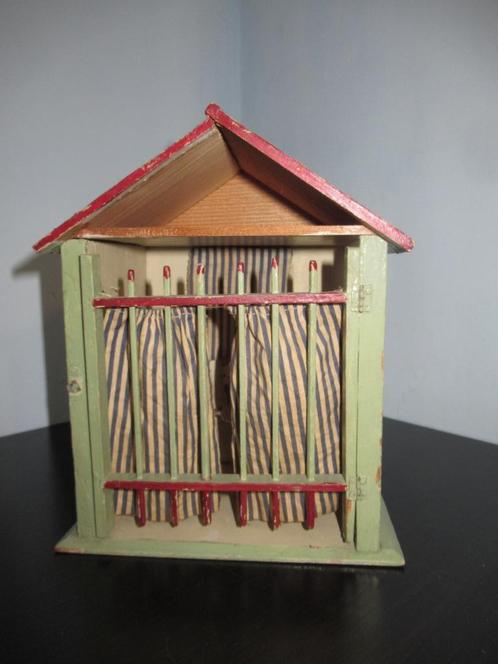ANTIEK-STRANDHUISJE-SPEELGOED-, Antiek en Kunst, Antiek | Speelgoed, Ophalen