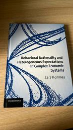 Behavioral Rationality and Heterogenous Expectations, Ophalen of Verzenden, Zo goed als nieuw