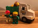 Duplo Zoo Vrachtwagen met Leeuw en Figuren, Ophalen, Gebruikt, Complete set, Duplo