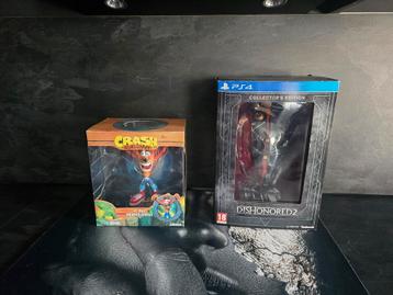 Collecters items crash bandicoot / dishonored 2 beschikbaar voor biedingen