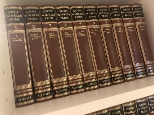 Grote WINKLER PRINS (7e druk, geheel compleet)., Boeken, Encyclopedieën, Zo goed als nieuw, Complete serie, Algemeen, Ophalen