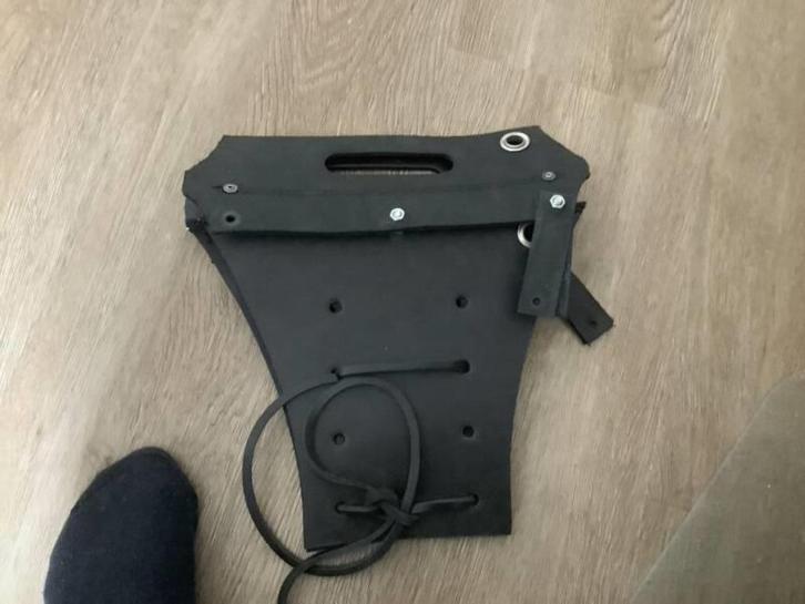 Leren Tussenflappen voor Zadeltassen, afritsbaar, Motoren, Accessoires | Koffers en Tassen, Nieuw, Ophalen of Verzenden