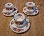 3x Elizabethan kop&schotels, Verzamelen, Ophalen of Verzenden, Zo goed als nieuw, Porselein, Kop en/of schotel