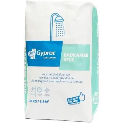 Gyproc Badkamer Stuc - 3/4 zak over, Doe-het-zelf en Verbouw, Sanitair, Nieuw, Douche, Ophalen