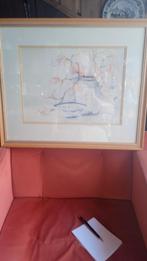 Aquarel, Antiek en Kunst, Ophalen of Verzenden