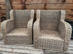 2 rotan tuinstoelen, in heel goede staat., Tuin en Terras, Tuinstoelen, Ophalen, Gebruikt, Rotan