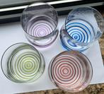 Leonardo Spiraal Drinkglazen - Set van 4 Glazen, Verzamelen, Glas en Borrelglaasjes, Ophalen of Verzenden, Zo goed als nieuw, Overige typen