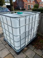 IBC, 1000 liter., Tuin en Terras, Regentonnen, 150 liter of meer, Ophalen, Zo goed als nieuw