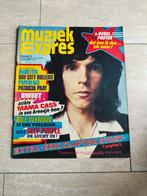 Muziek Expres september 1974 met grote Sjef van Oekel poster, Verzamelen, Ophalen of Verzenden, 1960 tot 1980, Nederland, Tijdschrift